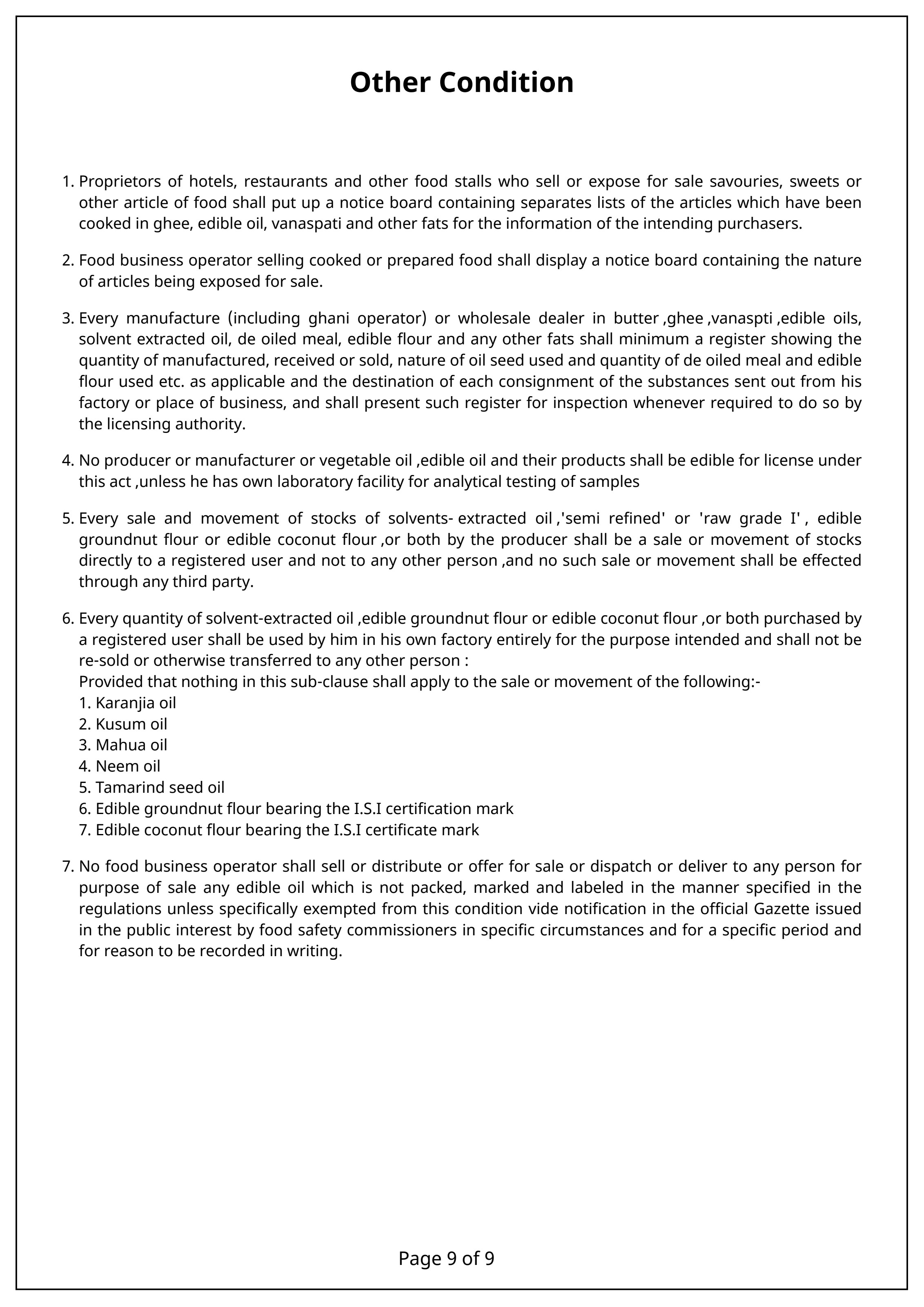 Halal Certificate