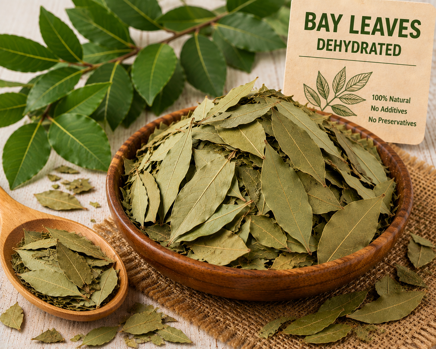 Bay Leaves Dehydrated