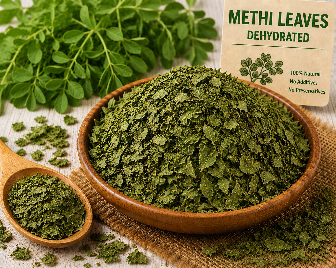 Methi Leaves Dehydrated