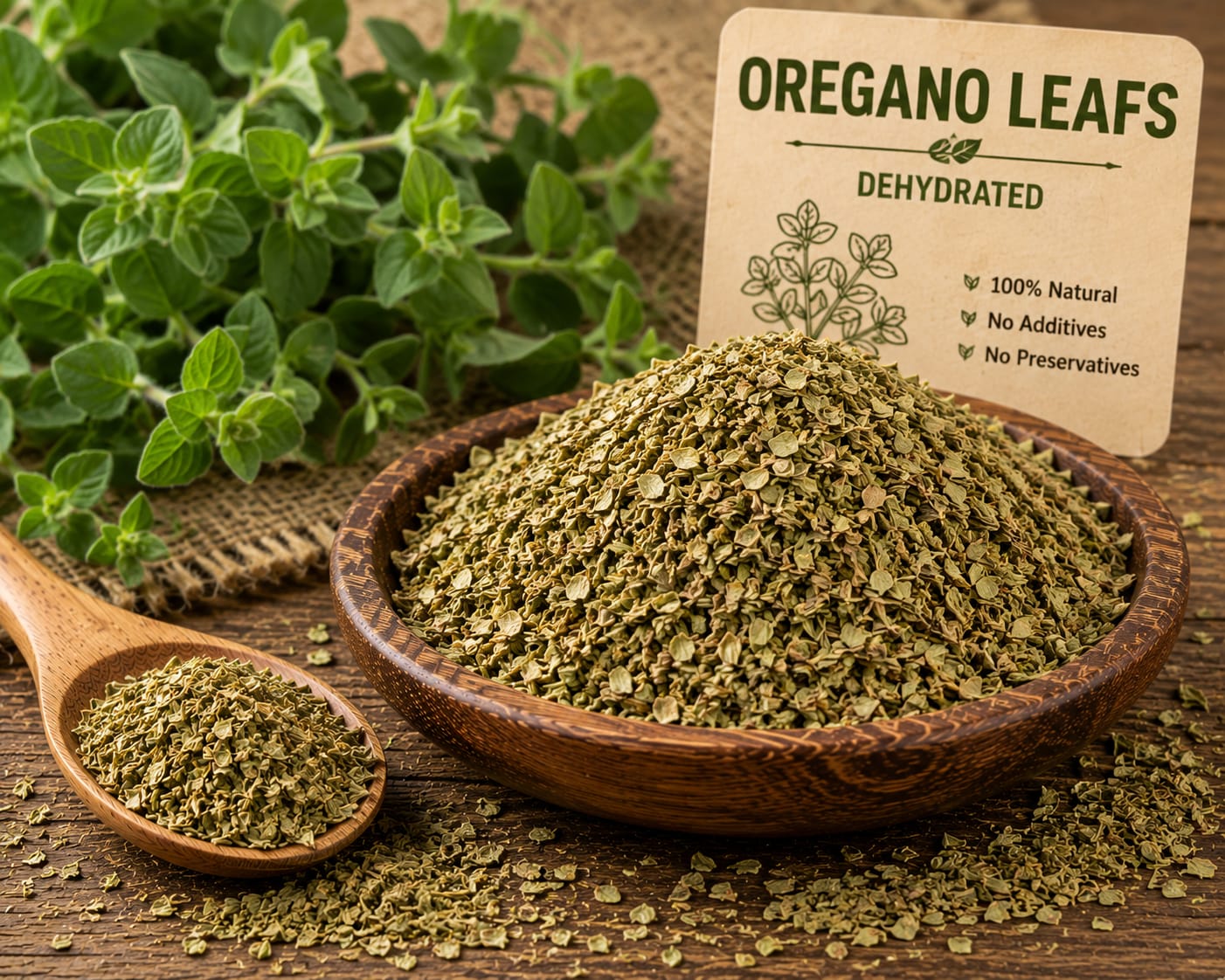 Oregano Leaf Dehydrated